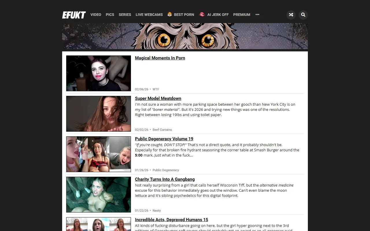 Screenshot: Efukt Screenshot of Efukt